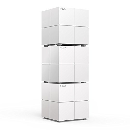 Tenda MW6 Nova - Sistema Mesh WiFi para Todo el Hogar (Paquete de 3, Cobertura de Doble Banda de hasta 500 m², Mu-Mimo, Control Parental, Funciona con Alexa)