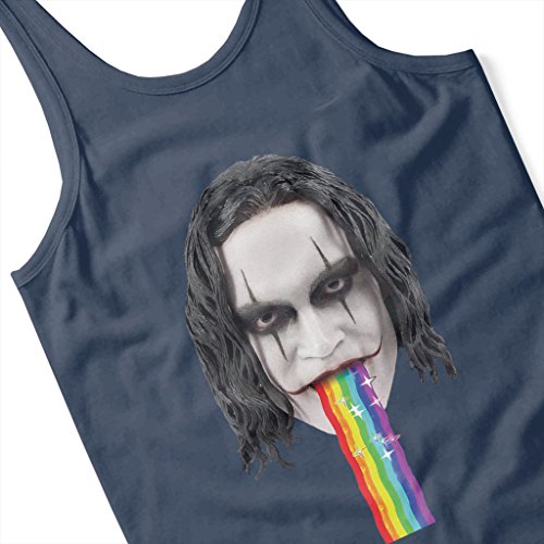 The Crow Brandon Lee Puking Rainbow Snapchat Filter Women's Vest