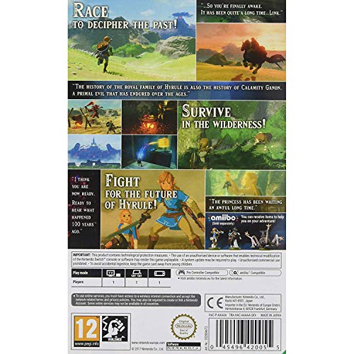 The Legend of Zelda: Breath of the Wild [Importación francesa]