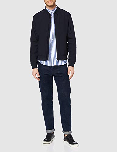 TOM TAILOR Denim Karo Streifen Camisa Abotonada, 21564, XL para Hombre