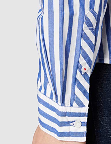 TOM TAILOR Denim Karo Streifen Camisa Abotonada, 21564, XL para Hombre