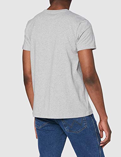 Tommy Hilfiger Core Stretch Slim Cneck tee, Camiseta Hombre, Gris (Cloud Htr 501), X-Large