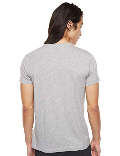 Tommy Hilfiger Core Stretch Slim Cneck tee, Camiseta Hombre, Gris (Cloud Htr 501), X-Large