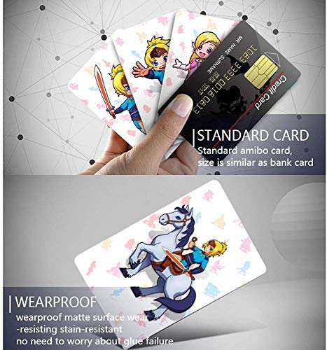 TPLGO 24 Tarjetas NFC para the Legend of Zelda Breath of The Wild Botw Switch Wii U