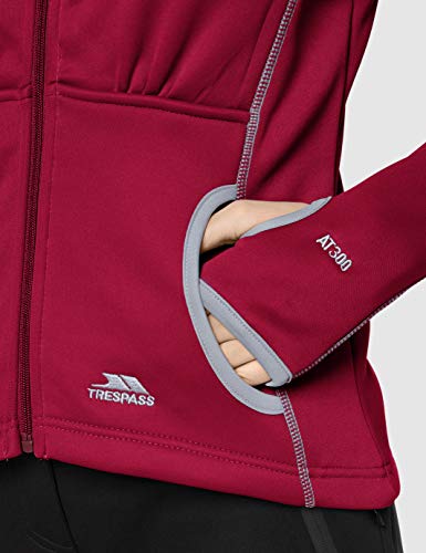 Trespass Sunnyside lista de películas, Mujer, Forro polar., FAFLMFL20001_RASXXL, Frambuesa, XXL