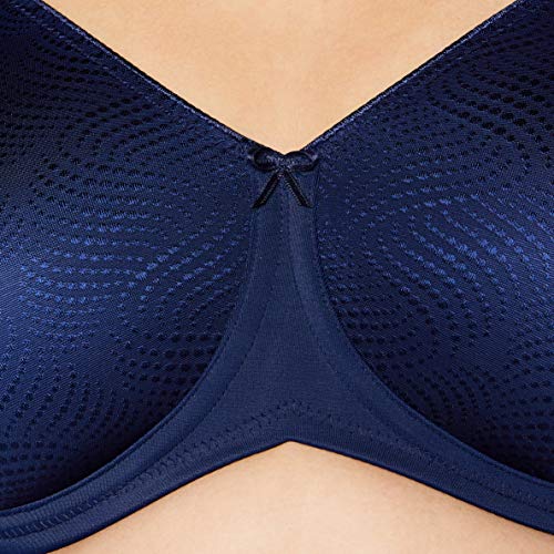 Triumph Essential Minimizer W X Sujetador Reductor, Azul Marino, 110D para Mujer