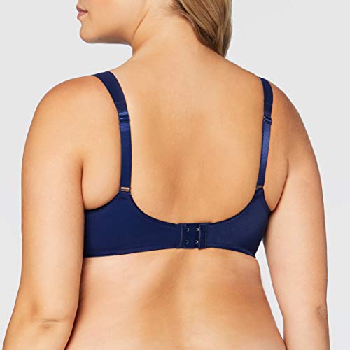 Triumph Essential Minimizer W X Sujetador Reductor, Azul Marino, 110D para Mujer