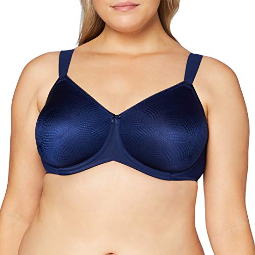 Triumph Essential Minimizer W X Sujetador Reductor, Azul Marino, 110D para Mujer