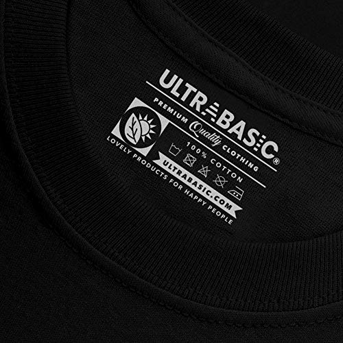 Ultrabasic - Camiseta para hombre, diseño con texto en inglés "If Grandpa Can't Fix It We're All Screwed – Si el abuelo no puede repararlo, todos estamos locos Negro XS