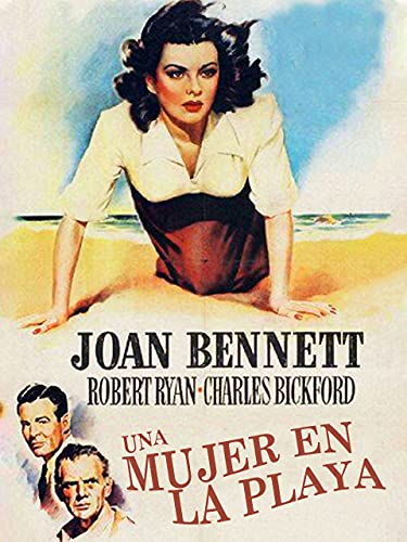 Una mujer en la playa