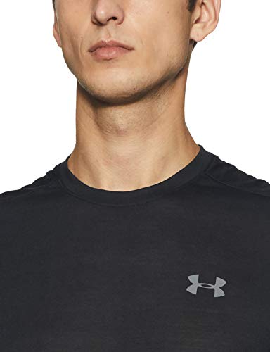 Under Armour UA Siro Short Sleeve Camiseta, Hombre, Negro (Black/Graphite 001), M