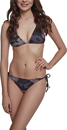 Urban Classics Ladies Bikini Juego, Camo Oscuro, S para Mujer