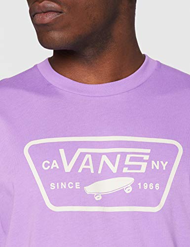 Vans Full Patch Camiseta, Inglés Lavanda, M para Hombre