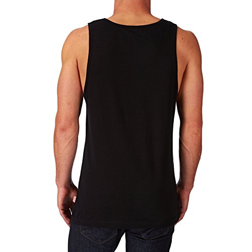 Vans VANS CLASSIC TANK - Camiseta de tirantes para hombre, multicolor (black/white), talla Medium