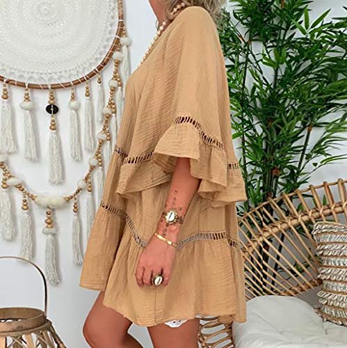 Vectry Camisa Blanca Mujer Algodon Camisa Mujer Blanca Camisas De Cuadros Mujer Manga Larga Blusa Blanca Mujer Verano Ropa De Mujer Camisas Y Blusas Blusas para Mujer Color Blanco