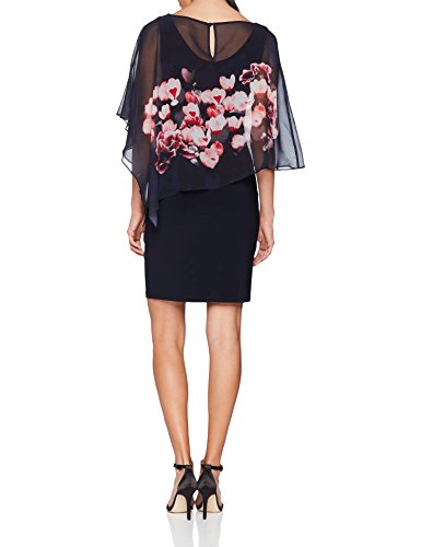 Vera Mont 0097/4804 Vestido de Fiesta, Multicolor (Red Pink Shades 4900), 50 para Mujer