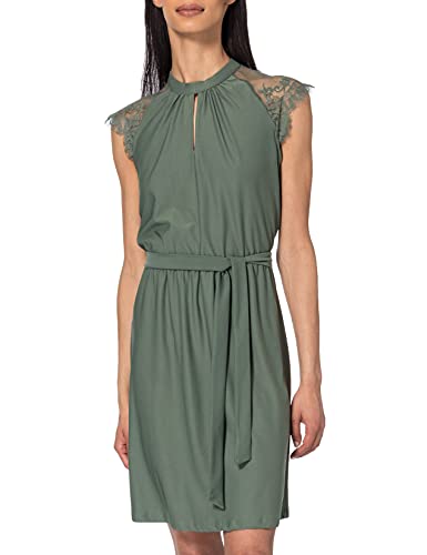 Vero Moda VMMILLA SL Lace Short Dress GA Color Vestido, Laurel Wreath, XL para Mujer