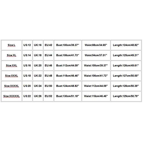 Vestido Largo de Fiesta con Hombros Descubiertos y Hombros Descubiertos de RooLy Women Plus Size(Verde,XXXL)