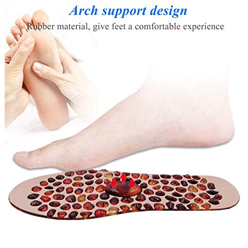 WOERD Plantillas de Cuidado de la Salud de Imán,antifatiga Plantillas de Masaje Magnético Transpirables Hombre Mujer,Salud Inserciones Almohadillas de Zapatos de Acupresión de Pies Soporte Cortable