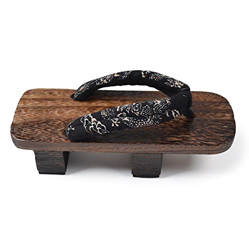 X Zapatos Tradicionales Japoneses Informal Paulownia Madera Geta Zuecos Oriental China De Verano Chancletas Pisos Hombre Al Aire Libre Sandalias Se avete domande circa le dimensioni, vi prego di