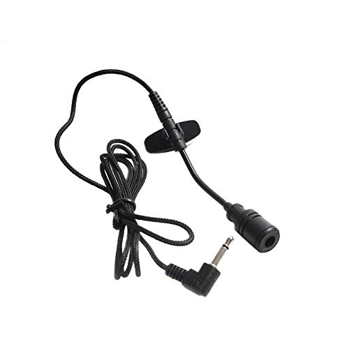 XUEXIU Jack Manos Libres de discurso Micrófono portátil Long Lavalier Clip Micrófono para la Conferencia de la Conferencia Guía de conferencias para PC o Todo Smartphone