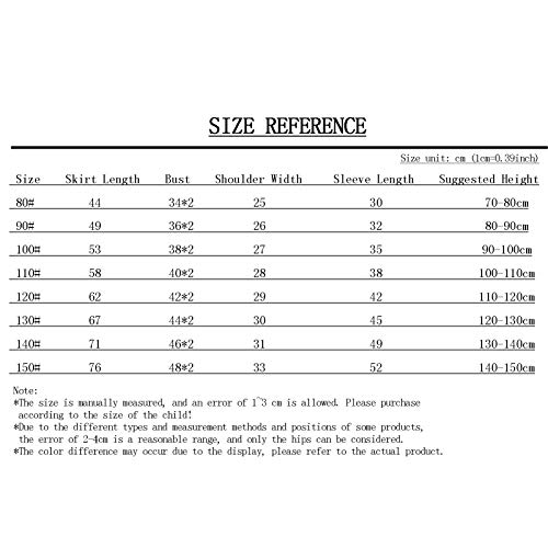 XYW Cheongsam de Chicas - Ropa de Invierno, Estilo Occidental, Estilo Chino para niños, Vestido de Hanfu, Niña, Traje Tang, Ropa de Año 1, Size : #110
