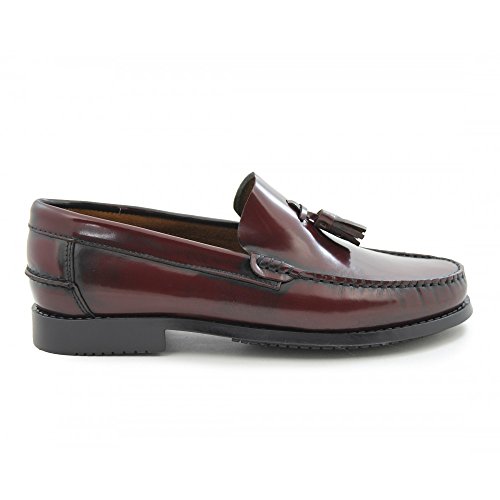 Zapatos Castellanos Marca Benavente borlas Burdeos - Benavente