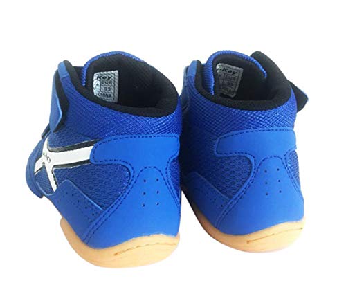 Zapatos de Boxeo Transpirable de Lucha Libre Zapatos para Hombre Mujere Niños y Niñas