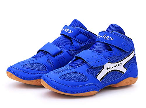 Zapatos de Boxeo Transpirable de Lucha Libre Zapatos para Hombre Mujere Niños y Niñas