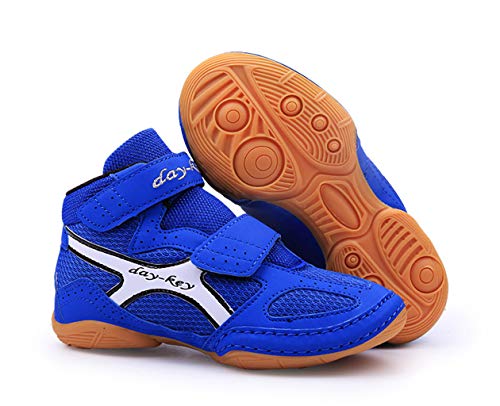 Zapatos de Boxeo Transpirable de Lucha Libre Zapatos para Hombre Mujere Niños y Niñas