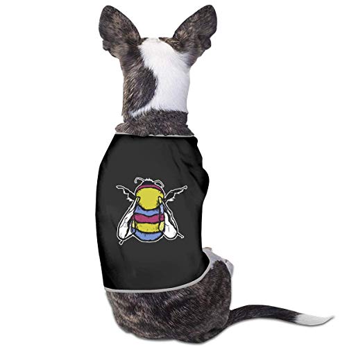 zhangyuB Ropa para Perros Dog Clothes Pansexual Bee Dog Shirts Pet Vest