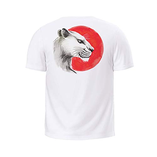 ZODOF Camisetas de Manga Corta de Corte Estándar Hombre Top Hombres Blusa Camiseta de Color Liso