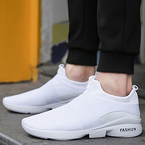 ZODOF Zapatillas para Hombre Altas Aire Libre y Deporte Transpirables Casual Yoga Zapatos Gimnasio Correr Sneakers