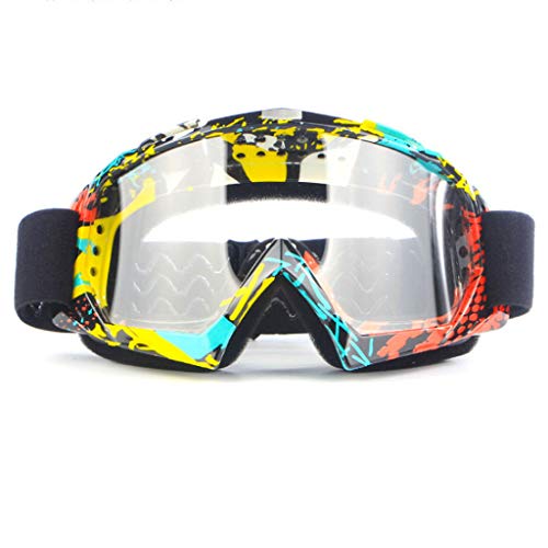 1 Piezas Ski Goggles Gafas de esquí Gafas de Snowboard Gafas Esquí Snowboard para Mujer Hombre,Máscara Esquí con Gran Campo de Visión,Doble Lente Anti-Niebla,UV400 Protección,Lente Intercambiable
