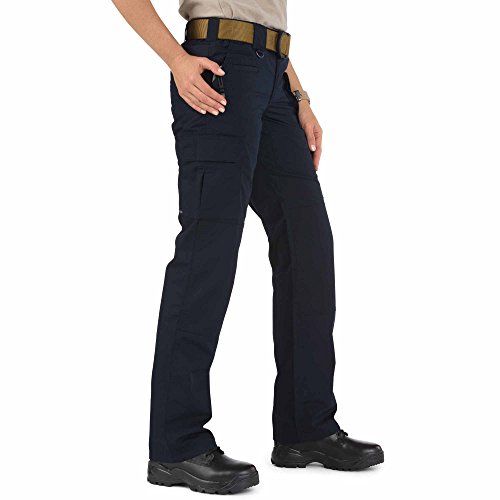 5.11 Tactical Taclite Pro - Pantalones para Mujer, Mujer, 64360-724, Azul Marino, 4/Regular