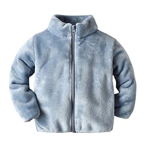 Abrigo ReciéN Nacido Para Bebé Chaqueta A Prueba De Viento Teddy De Color Liso Para Invierno Abrigo Grueso Ropa De AlgodóN Casual Abrigo De Felpa Fiesta De Navidad Regalo De CumpleañOs Bebé NiñO NiñA