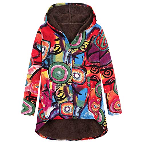 Abrigos Mujer Invierno Rebajas Encapucha con Cremallera y Bolsillo de Felpa Elegantes - Chaqueta Mujeres Pelo de Vestir, Sudadera con Capucha Hoodie Jersey Suéter para Ninos