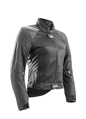Acerbis 0021888.090.066 Ramsey My Vented - Chaqueta para mujer, talla L, color negro, talla L