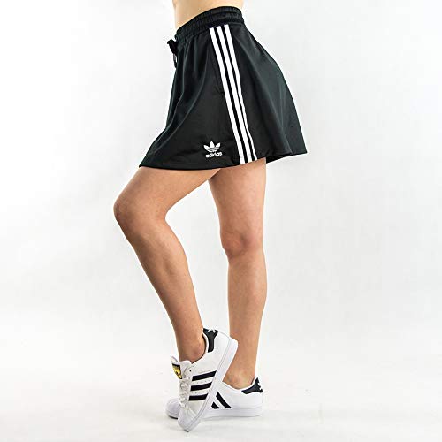 adidas 3S Skirt Falda, Mujer, Negro, 34