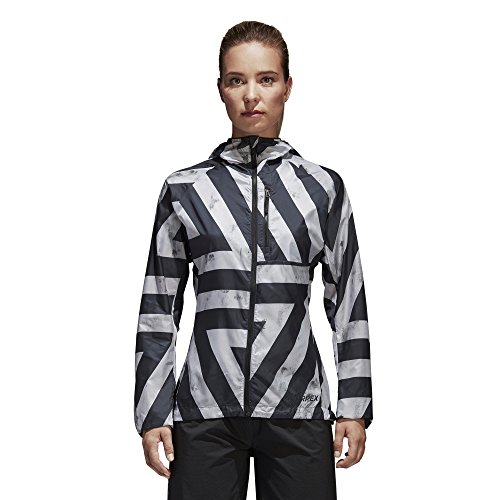 adidas Agravic Wind Chaqueta, Mujer, Blanco, 40