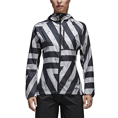 adidas Agravic Wind Chaqueta, Mujer, Blanco, 40