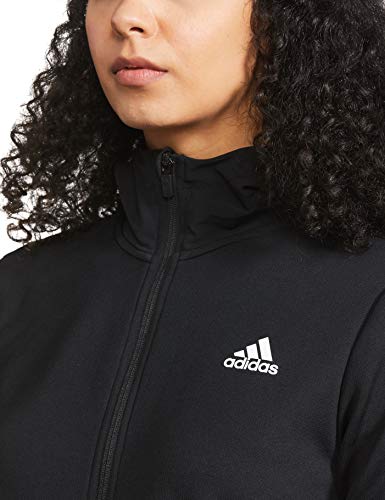 adidas A.RDY Knit JKT Chaqueta, Mujer, Negro/Blanco, 2XS