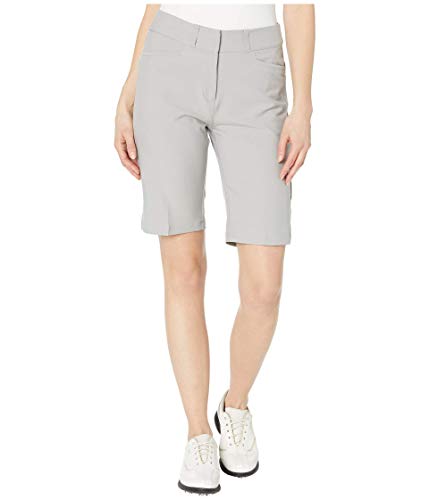 adidas Bermuda Shorts Pantalones Cortos, Medium Solid Grey, 18 para Mujer