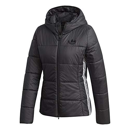 adidas Chaqueta de invierno para mujer. Negro 32