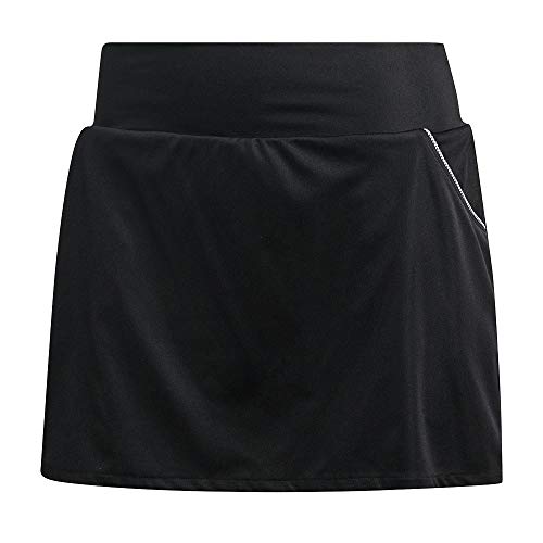 adidas Club Falda de Tenis, Mujer, Negro, 2XS