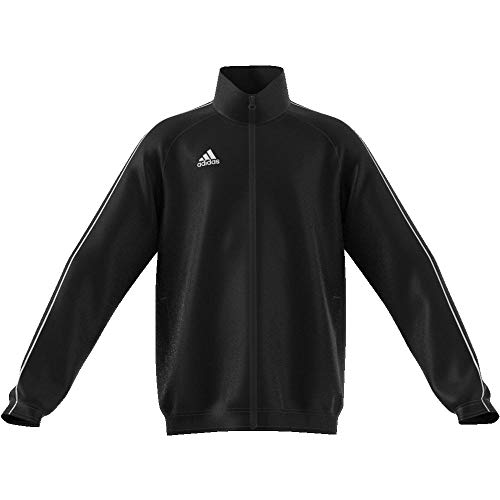 Adidas CORE18 PRE JKTY Chaqueta de Deporte, Unisex Niños, Negro/Blanco, 1112