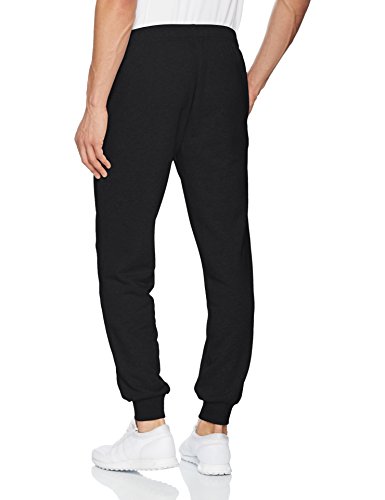 adidas ESS T Pnt Ft Pantalón, Negro (Negro/Blanco), S para Hombre