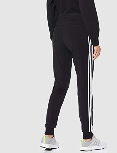 adidas Essentials 3-Stripes SPants W Pantalones de Deporte, Mujer, Negro (Black/White), M