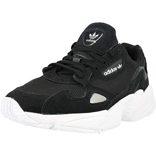 adidas Falcon W, Running Shoe Mujer, Core Black/Core Black/Footwear White, 36 2/3 EU