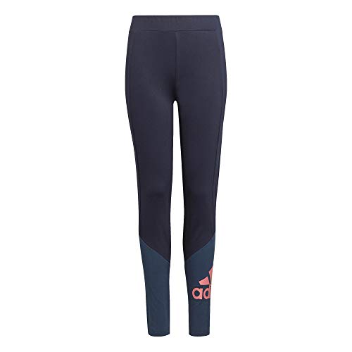 adidas GN1437 G BL TIG Leggings Girls Legend Ink/Crew Navy/Hazy Rose 910Y